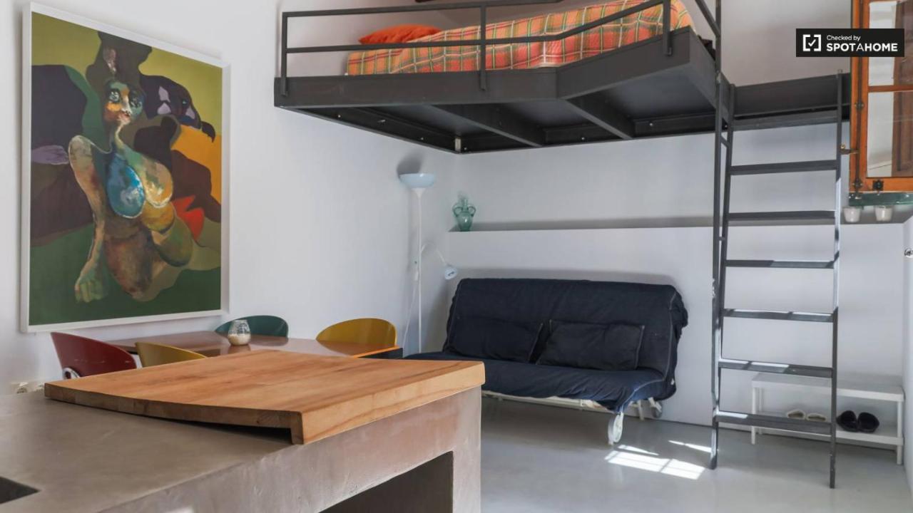 Casita Artista En Bello Edificio Barrio Ruzafa Valencia Exteriör bild